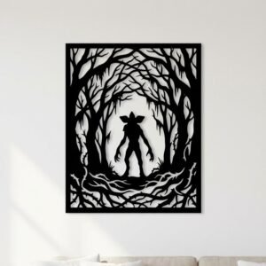 demogorgon wall art svg & png