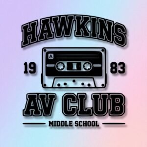 Hawkins AV Club svg & png