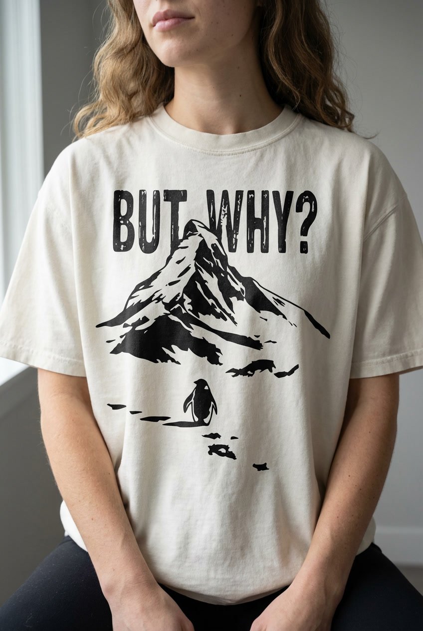 penguin 'but why' svg & png files