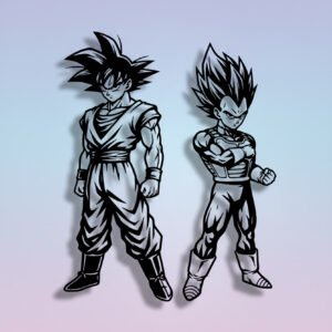 goku and vegeta svg & png