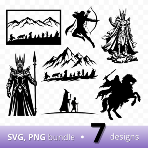lotr svg bundle